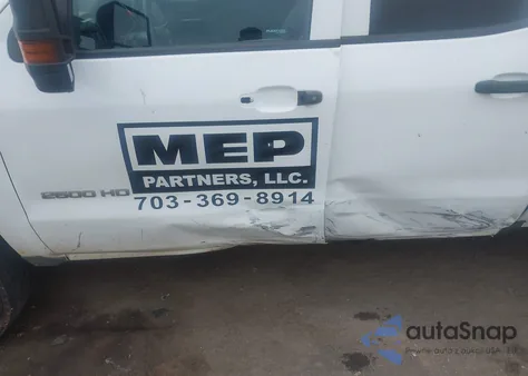 2018 Chevrolet Silverado 2500Hd Wt z USA, uszkodzony, nr VIN 1GC2KUEG1JZ253504